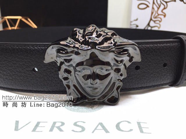 VERSVE高端男士皮帶 範思哲Versace美杜莎頭像皮帶  jjp2090